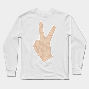 Victoria (gesture) Long Sleeve T-Shirt